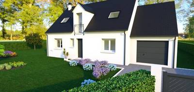 Terrain et maison à Le Mesnil-Guillaume en Calvados (14) de 110 m² à vendre au prix de 241300€ - 1