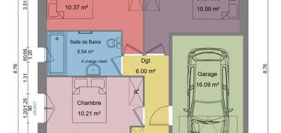 Terrain et maison à Boussy en Haute-Savoie (74) de 104 m² à vendre au prix de 417500€ - 3