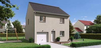 Terrain et maison à Mareuil-lès-Meaux en Seine-et-Marne (77) de 96 m² à vendre au prix de 313921€ - 1