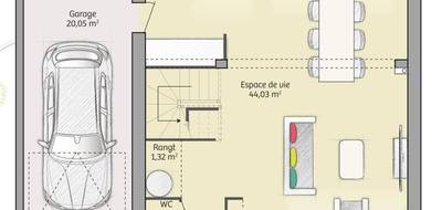 Terrain et maison à Sauchay en Seine-Maritime (76) de 91 m² à vendre au prix de 194761€ - 4