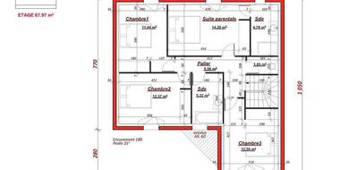 Terrain et maison à Morainvilliers en Yvelines (78) de 140 m² à vendre au prix de 690000€ - 4