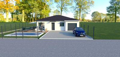 Terrain et maison à Revonnas en Ain (01) de 89 m² à vendre au prix de 286000€ - 2