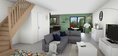 Terrain et maison à Freneuse en Yvelines (78) de 81 m² à vendre au prix de 236600€ - 3