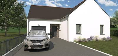 Terrain et maison à Cormery en Indre-et-Loire (37) de 95 m² à vendre au prix de 299500€ - 2