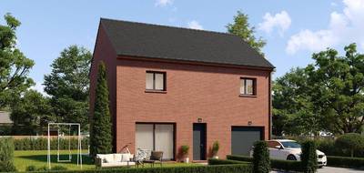 Terrain et maison à Ostricourt en Nord (59) de 96 m² à vendre au prix de 269000€ - 1