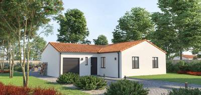 Terrain et maison à Villedoux en Charente-Maritime (17) de 90 m² à vendre au prix de 252682€ - 1