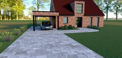 Terrain et maison à Camphin-en-Carembault en Nord (59) de 100 m² à vendre au prix de 328700€ - 1