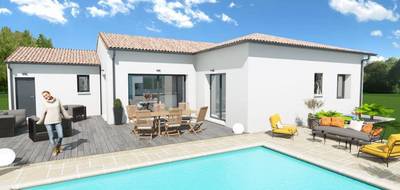 Terrain et maison à Saint-Maurice-sur-Eygues en Drôme (26) de 106 m² à vendre au prix de 343500€ - 1