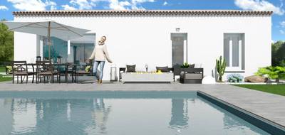 Terrain et maison à Saint-Donat-sur-l'Herbasse en Drôme (26) de 93 m² à vendre au prix de 245500€ - 2