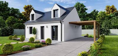 Terrain et maison à Savigné-l'Évêque en Sarthe (72) de 86 m² à vendre au prix de 239671€ - 1