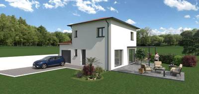 Terrain et maison à Villars-les-Dombes en Ain (01) de 87 m² à vendre au prix de 365000€ - 1