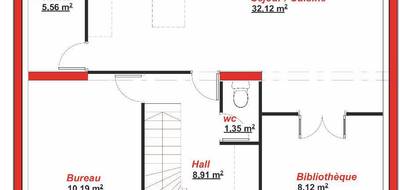 Terrain et maison à Lévis-Saint-Nom en Yvelines (78) de 129 m² à vendre au prix de 455000€ - 4