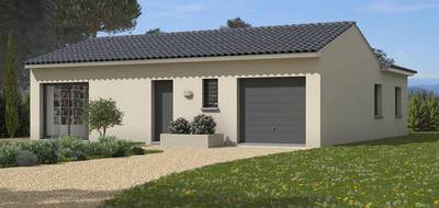 Terrain et maison à Pont-de-Barret en Drôme (26) de 90 m² à vendre au prix de 252000€ - 1