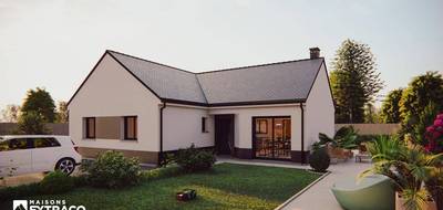 Terrain et maison à Toutainville en Eure (27) de 92 m² à vendre au prix de 223000€ - 1