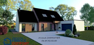 Terrain et maison à Dainville en Pas-de-Calais (62) de 140 m² à vendre au prix de 447357€ - 1