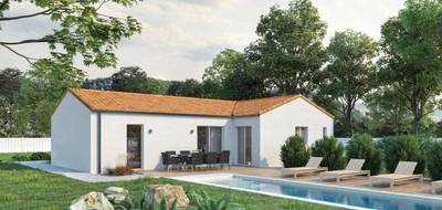 Terrain et maison à Le Gua en Charente-Maritime (17) de 73 m² à vendre au prix de 186200€ - 2