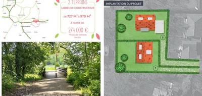 Terrain à Gruson en Nord (59) de 727 m² à vendre au prix de 274000€ - 2