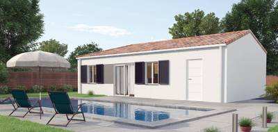 Terrain et maison à Ciré-d'Aunis en Charente-Maritime (17) de 100 m² à vendre au prix de 222093€ - 2
