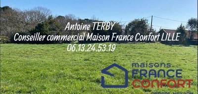 Terrain à Fleurbaix en Pas-de-Calais (62) de 488 m² à vendre au prix de 137000€ - 1