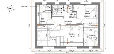 Terrain et maison à Attignat en Ain (01) de 142 m² à vendre au prix de 509500€ - 4