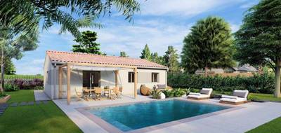 Terrain et maison à Pineuilh en Gironde (33) de 80 m² à vendre au prix de 185800€ - 1