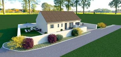 Terrain et maison à Saint-Vigor-le-Grand en Calvados (14) de 90 m² à vendre au prix de 234500€ - 2