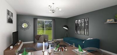 Terrain et maison à Pelousey en Doubs (25) de 111 m² à vendre au prix de 318860€ - 2