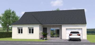 Terrain et maison à Seiches-sur-le-Loir en Maine-et-Loire (49) de 99 m² à vendre au prix de 312400€ - 1