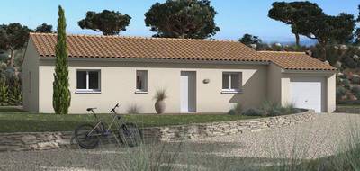 Terrain et maison à Popian en Hérault (34) de 73 m² à vendre au prix de 295770€ - 1