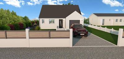 Terrain et maison à Ambillou en Indre-et-Loire (37) de 92 m² à vendre au prix de 218700€ - 1