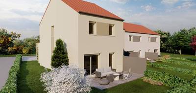 Terrain et maison à Rodemack en Moselle (57) de 99 m² à vendre au prix de 348391€ - 2