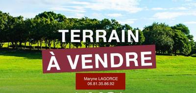 Terrain à Bazas en Gironde (33) de 3600 m² à vendre au prix de 62000€ - 2