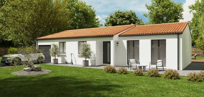 Terrain et maison à Vouhé en Charente-Maritime (17) de 100 m² à vendre au prix de 201629€ - 1