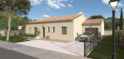 Terrain et maison à Montignargues en Gard (30) de 102 m² à vendre au prix de 278500€ - 1