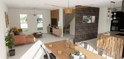 Terrain et maison à Roclincourt en Pas-de-Calais (62) de 90 m² à vendre au prix de 223736€ - 4
