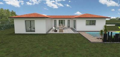 Terrain et maison à Bâgé-Dommartin en Ain (01) de 125 m² à vendre au prix de 352000€ - 2