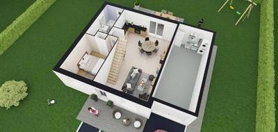 Terrain et maison à Bacqueville en Eure (27) de 50 m² à vendre au prix de 181660€ - 2