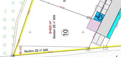 Terrain à Fontaine-la-Guyon en Eure-et-Loir (28) de 716 m² à vendre au prix de 73900€ - 2