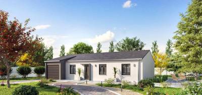 Terrain et maison à La Chapelle-d'Aligné en Sarthe (72) de 100 m² à vendre au prix de 202708€ - 1