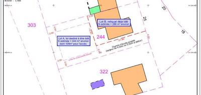 Terrain à Frontignan en Hérault (34) de 396 m² à vendre au prix de 172000€ - 2