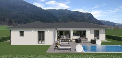 Terrain et maison à Saint-Didier-d'Aussiat en Ain (01) de 115 m² à vendre au prix de 325000€ - 1