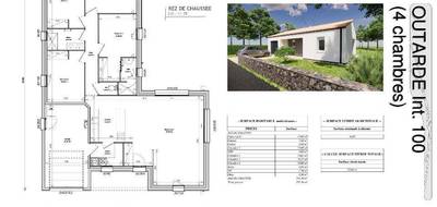 Terrain et maison à Saint-Michel-en-l'Herm en Vendée (85) de 100 m² à vendre au prix de 249000€ - 3