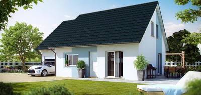 Terrain et maison à Montmirey-le-Château en Jura (39) de 92 m² à vendre au prix de 222910€ - 1