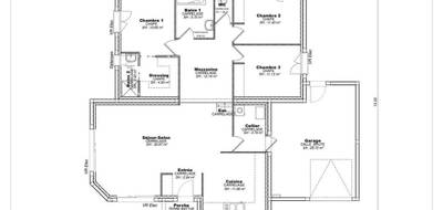 Terrain et maison à Cognat-Lyonne en Allier (03) de 112 m² à vendre au prix de 272738€ - 4