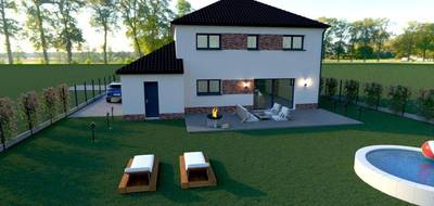 Terrain et maison à Givenchy-en-Gohelle en Pas-de-Calais (62) de 148 m² à vendre au prix de 360893€ - 2