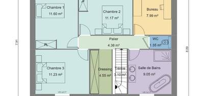 Terrain et maison à Loffre en Nord (59) de 124 m² à vendre au prix de 334159€ - 4