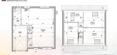 Terrain et maison à Yquebeuf en Seine-Maritime (76) de 81 m² à vendre au prix de 221000€ - 4