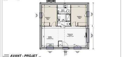 Terrain et maison à Villaines-sous-Malicorne en Sarthe (72) de 55 m² à vendre au prix de 133500€ - 3