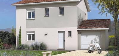 Terrain et maison à Bourg-Saint-Christophe en Ain (01) de 95 m² à vendre au prix de 328199€ - 2