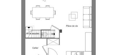 Terrain et maison à Combrit en Finistère (29) de 82 m² à vendre au prix de 261230€ - 3